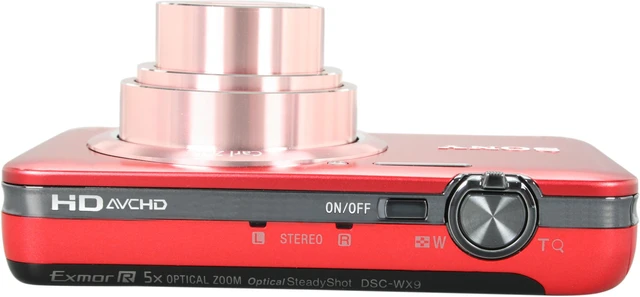 Alt view image 6 of 8 - SONY DSCWX9/R Red 16.2 MP 5X Optical Zoom 25mm Wide Angle Digital Camera