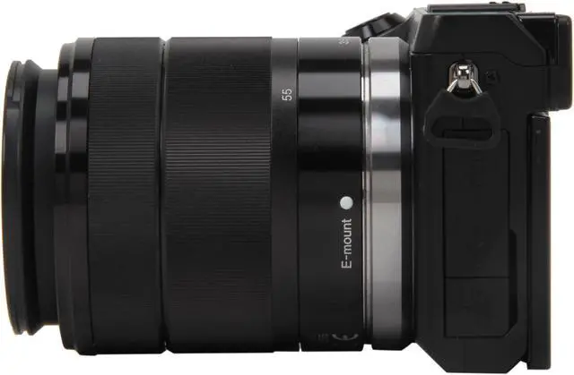 Alt view image 3 of 8 - Sony Alpha NEX-7K/B Black 24.3MP DSLR Camera With SEL1855 Lens