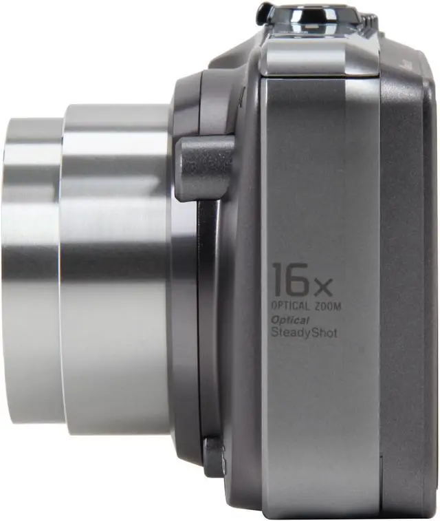 Alt view image 5 of 9 - SONY Cyber-shot DSC-H90 Silver 16.1 MP 16X Optical Zoom Digital Camera