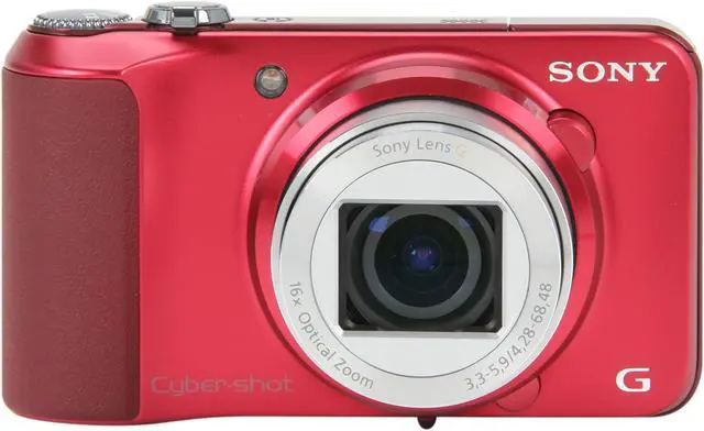 Alt view image 2 of 9 - SONY Cyber-shot DSC-H90/R Red 16.1 MP 16X Optical Zoom Digital Camera