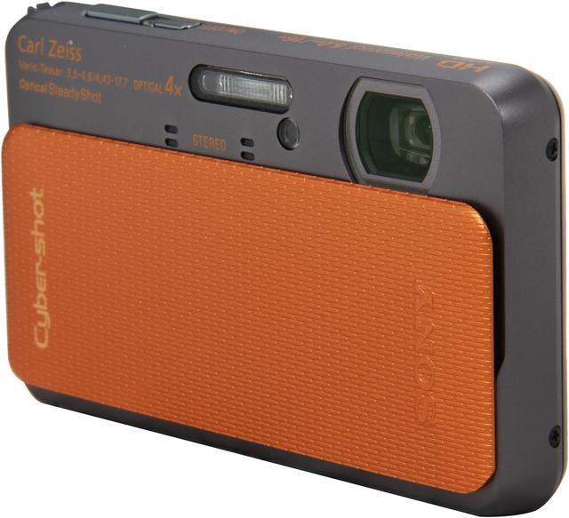 SONY Cyber-shot DSC-TX20/D Orange 16 MP Digital Camera - Newegg.com