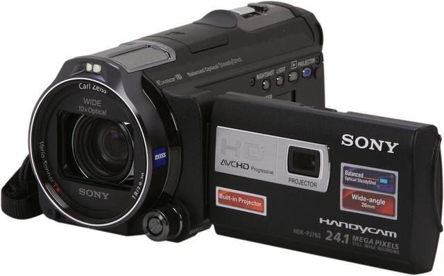 SONY HDR-PJ760V Black Full HD Flash Memory Camcorder - Newegg.com