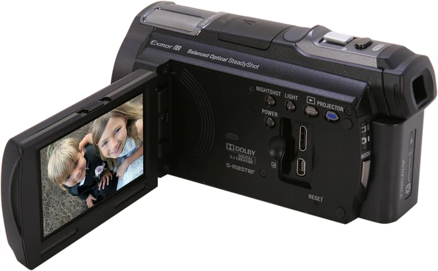 Alt view image 8 of 10 - SONY HDR-PJ760V Black 1/2.88" CMOS 3.0" (921K) LCD 10X Optical Zoom Full HD Flash Memory Camcorder