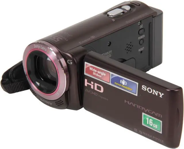 SONY HDR-CX260V/T Brown Full HD Flash Memory Camcorder