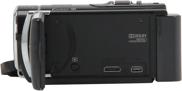 Alt view image 3 of 8 - SONY HDR-CX210/B Black 1/5.8" CMOS 2.7" (230K) LCD 25X Optical Zoom Full HD Flash Memory Camcorder
