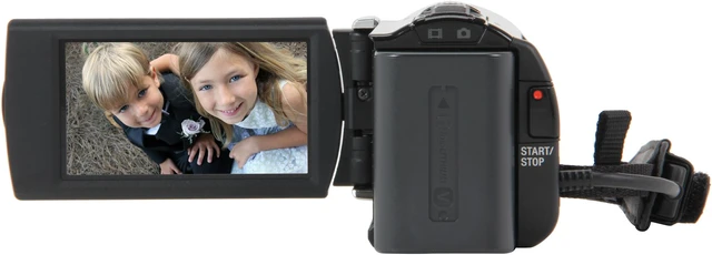 Alt view image 4 of 8 - SONY HDR-CX210/B Black 1/5.8" CMOS 2.7" (230K) LCD 25X Optical Zoom Full HD Flash Memory Camcorder