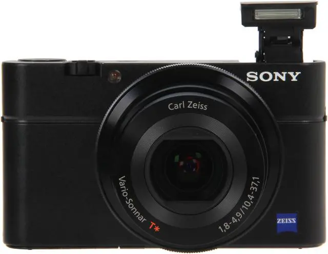 Alt view image 6 of 9 - SONY RX100 Black 20.2 MP 3.6X Optical Zoom Digital Camera HDTV Output