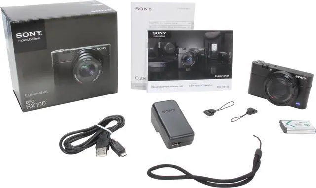 Alt view image 9 of 9 - SONY RX100 Black 20.2 MP 3.6X Optical Zoom Digital Camera HDTV Output
