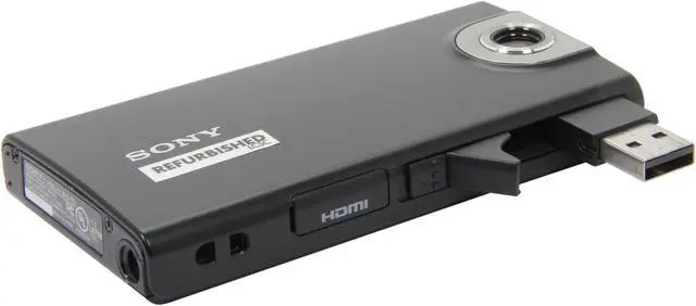 Alt view image 6 of 7 - SONY Bloggie MHS-FS1/B Black 1080P 2.7" 230K LCD Full HD Pocket Camcorder