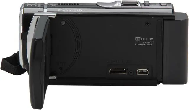 Alt view image 3 of 8 - SONY HDR-CX190/B Black 1/5.8" CMOS 2.7" (230K) LCD 25X Optical Zoom Full HD Camcorder