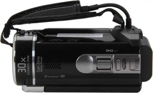 Alt view image 6 of 8 - SONY HDR-CX190/B Black 1/5.8" CMOS 2.7" (230K) LCD 25X Optical Zoom Full HD Camcorder