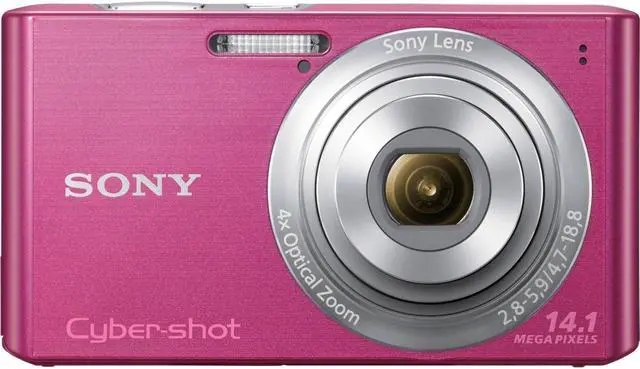 Main image of Sony Cyber-shot DSC-W610 14.1 Megapixel Compact Camera - Pink