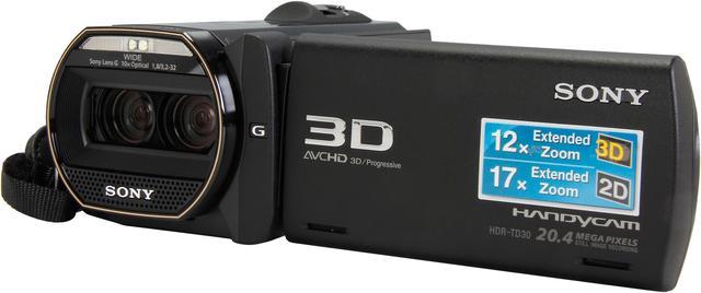 SONY HDR-TD30V Black Full HD HDD/Flash Memory Camcorder - Newegg.com