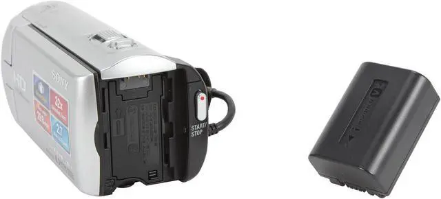 Alt view image 7 of 8 - SONY HDR-CX220/S Silver 1/5.8" CMOS 2.7" 230K LCD 27X Optical Zoom Full HD Camcorder