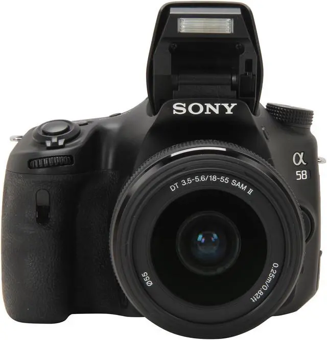 Alt view image 7 of 9 - SONY SLT-A58K Digital SLR Cameras Black 20.1 MP Digital SLR Camera with 18-55mm Lens