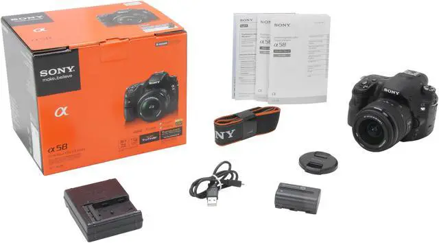 Alt view image 9 of 9 - SONY SLT-A58K Digital SLR Cameras Black 20.1 MP Digital SLR Camera with 18-55mm Lens