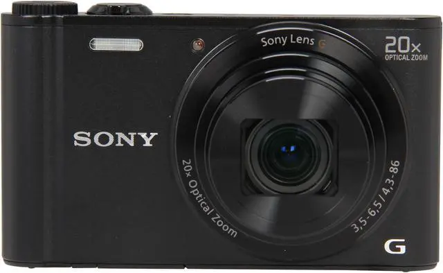 Alt view image 2 of 8 - SONY Cyber-shot DSC-WX300/B Black 18.2 MP 20X Optical Zoom Digital Camera HDTV Output