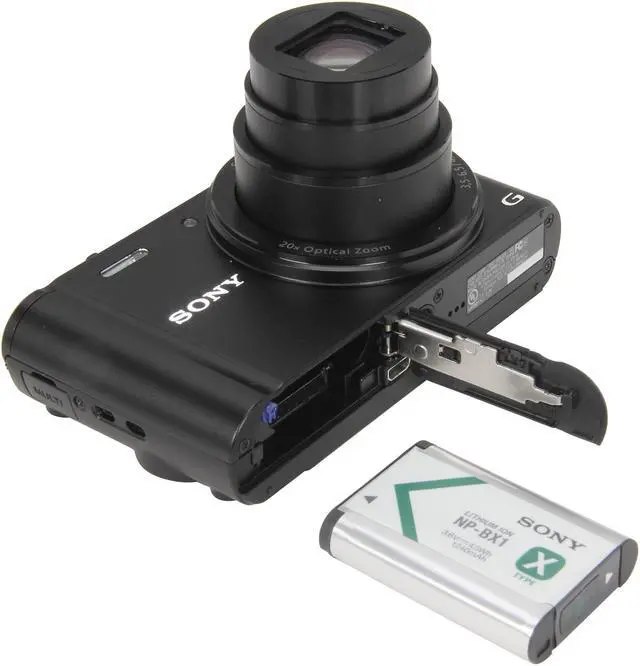 Alt view image 7 of 8 - SONY Cyber-shot DSC-WX300/B Black 18.2 MP 20X Optical Zoom Digital Camera HDTV Output