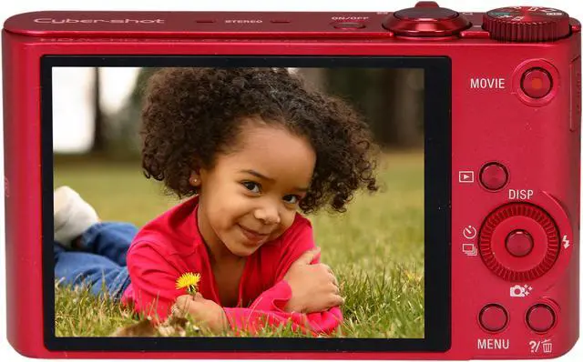 Alt view image 4 of 8 - SONY Cyber-shot DSC-WX300/R Red 18.2 MP 20X Optical Zoom Digital Camera HDTV Output