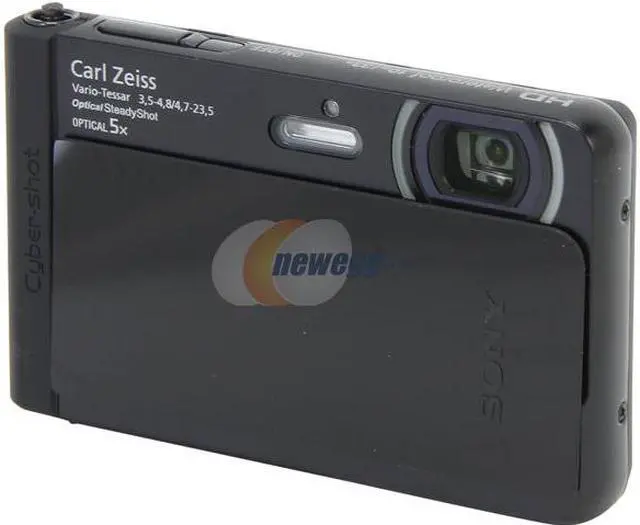 Main image of SONY Cyber-shot TX30 Black 18.2MP 5X Optical Zoom Waterproof Shockproof 26mm Wide Angle Digital Camera HDTV Output