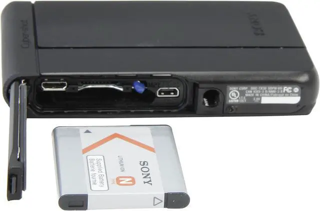 Alt view image 8 of 9 - SONY Cyber-shot TX30 Black 18.2MP 5X Optical Zoom Waterproof Shockproof 26mm Wide Angle Digital Camera HDTV Output