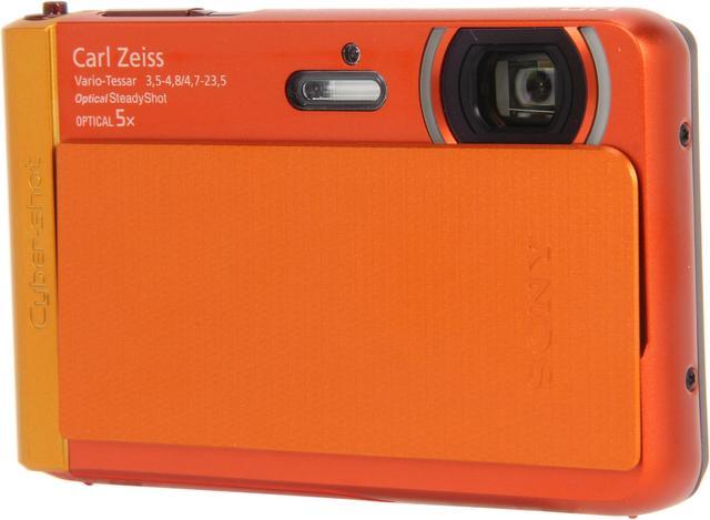 SONY Cyber-shot DSC-TX30/D Orange 18.2MP Waterproof Shockproof 