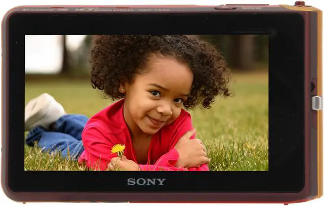 Alt view image 4 of 8 - SONY Cyber-shot DSC-TX30/D Orange 18.2MP 5X Optical Zoom Waterproof Shockproof 26mm Wide Angle Digital Camera HDTV Output