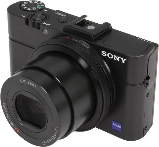Main image of SONY Cyber-shot RX100 II Black 20.2MP 3.6X Optical Zoom 28mm Wide Angle Digital Camera
