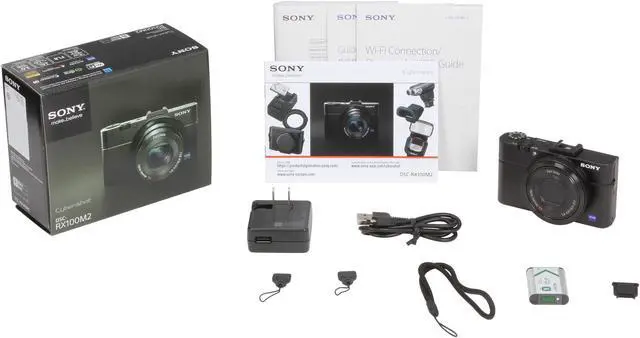 Alt view image 10 of 10 - SONY Cyber-shot RX100 II Black 20.2MP 3.6X Optical Zoom 28mm Wide Angle Digital Camera