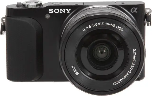 Alt view image 2 of 10 - SONY NEX-3N Black 16.1MP 3.0" 460,8K LCD Mirrorless Digital Camera with 16-50mm f/3.5-5.6 Lens