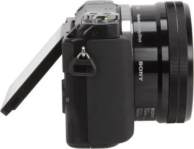 Alt view image 3 of 10 - SONY NEX-3N Black 16.1MP 3.0" 460,8K LCD Mirrorless Digital Camera with 16-50mm f/3.5-5.6 Lens