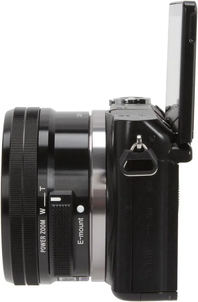 Alt view image 5 of 10 - SONY NEX-3N Black 16.1MP 3.0" 460,8K LCD Mirrorless Digital Camera with 16-50mm f/3.5-5.6 Lens