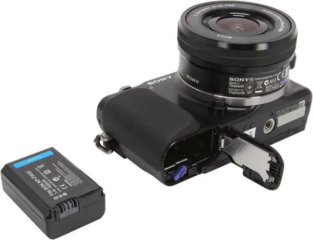 Alt view image 8 of 10 - SONY NEX-3N Black 16.1MP 3.0" 460,8K LCD Mirrorless Digital Camera with 16-50mm f/3.5-5.6 Lens