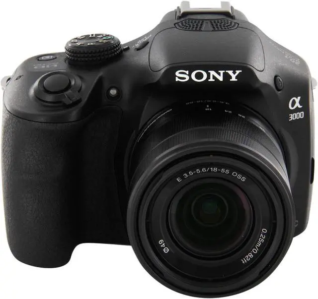 SONY Alpha A3000 ILCE-3000K/B ILCE3000K/B Black Interchangeable