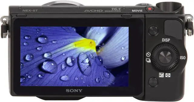 Alt view image 4 of 10 - SONY Alpha NEX-5T NEX-5T/B Black 16.1 MP 3.0" 921.6K Touch LCD Compact Interchangeable Lens Digital Camera - Body