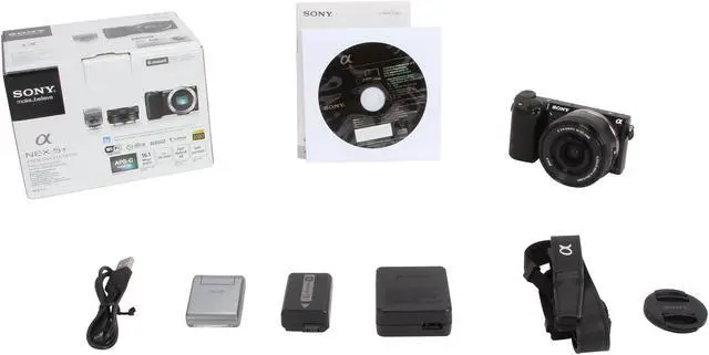 Alt view image 9 of 9 - SONY Alpha NEX-5T NEX-5TL/B Black 16.1 MP 3.0" 921.6K Touch LCD Compact Interchangeable Lens Digital Camera with 16-50mm lens