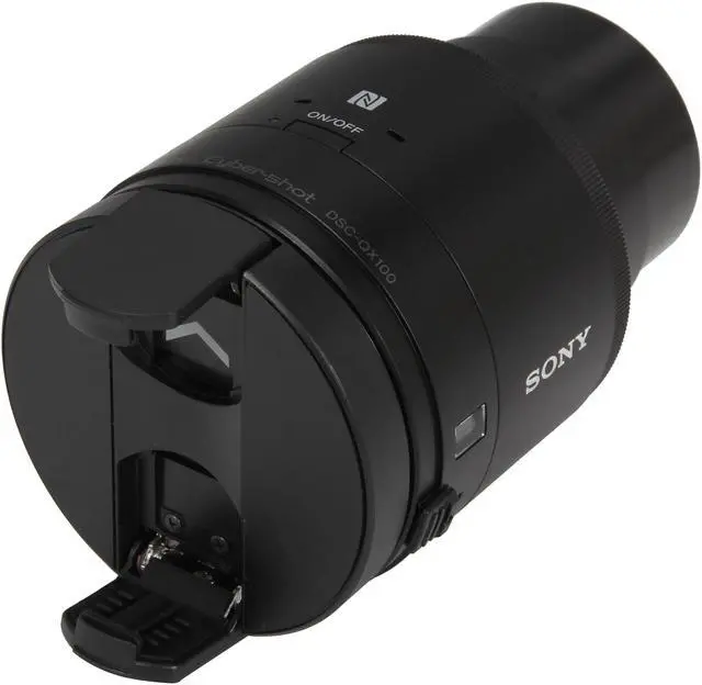 Alt view image 7 of 9 - SONY DSCQX100/B Black 3.6X Optical Zoom Smartphone Attachable Lens-style Camera