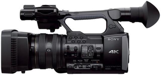 Alt view image 3 of 6 - SONY FDR-AX1 Black 1/2.3" CMOS 3.5" 1229K LCD 20X Optical Zoom 4K Professional Camcorder
