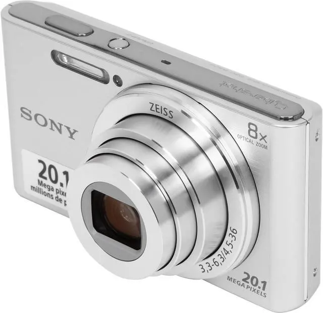 Main image of SONY Cyber-shot W830 Silver 20.1MP 8X Optical Zoom 25mm Wide Angle Digital Camera