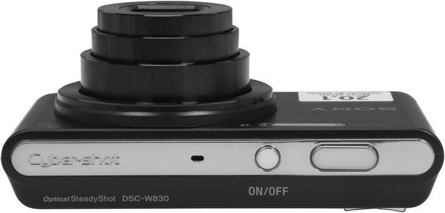 Alt view image 7 of 8 - SONY Cyber-shot W830 Black 20.1MP 8X Optical Zoom Digital Camera