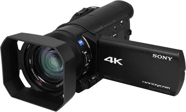 Main image of SONY FDR-AX100/B Black 1" Exmor R CMOS 3.5" 921K Touch LCD 12X Optical Zoom Full HD HDD/Flash Memory Camcorder