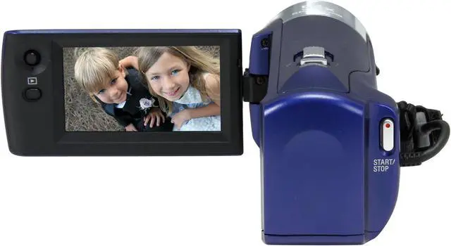 Alt view image 4 of 9 - SONY Handycam CX240 HDR-CX240/L Blue 1/5.8" CMOS 2.7" 230K LCD 27X Optical Zoom Full HD HDD/Flash Memory Camcorder