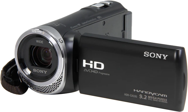 Main image of SONY HDR-CX330/B Black 1/5.8" CMOS 2.7" 230K LCD 30X Optical Zoom Full HD HDD/Flash Memory Camcorder