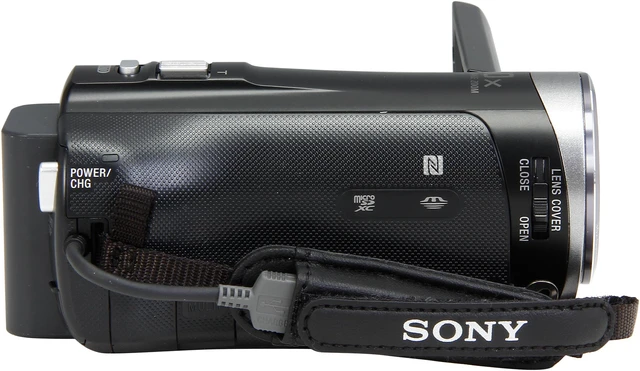 Alt view image 5 of 11 - SONY HDR-CX330/B Black 1/5.8" CMOS 2.7" 230K LCD 30X Optical Zoom Full HD HDD/Flash Memory Camcorder