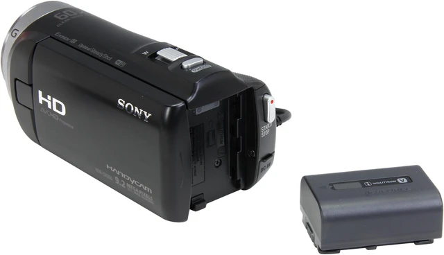 Alt view image 10 of 11 - SONY HDR-CX330/B Black 1/5.8" CMOS 2.7" 230K LCD 30X Optical Zoom Full HD HDD/Flash Memory Camcorder