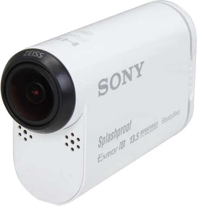 Alt view image 2 of 17 - Sony HDR-AS100V/W White 13.5MP POV Action Cam