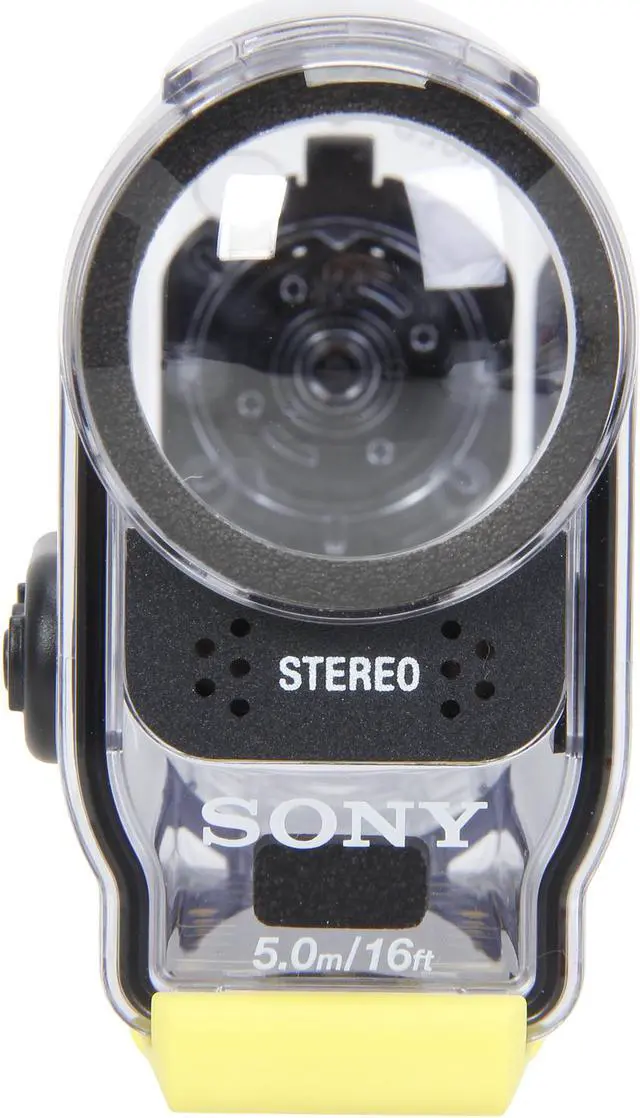 Alt view image 10 of 17 - Sony HDR-AS100V/W White 13.5MP POV Action Cam