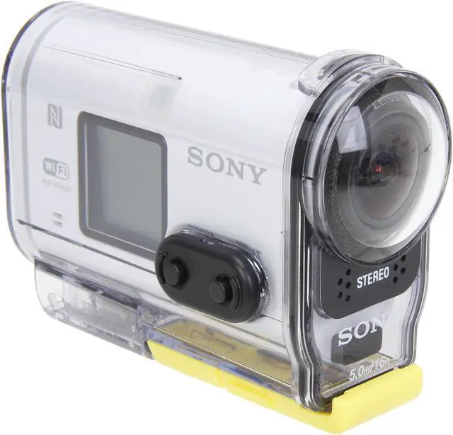 Alt view image 15 of 17 - Sony HDR-AS100V/W White 13.5MP POV Action Cam
