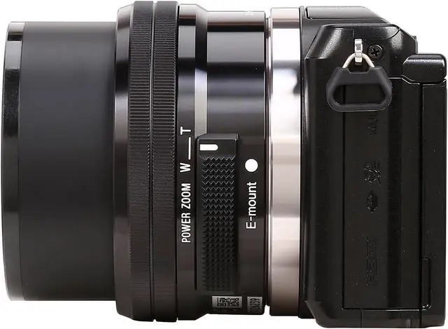 Alt view image 5 of 11 - SONY Alpha a5000 ILCE-5000L/B Black 20.1MP 3.0" 460K LCD Compact Interchangeable Lens Digital Camera with 16-50mm Lens