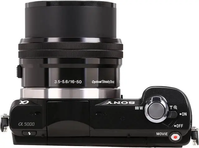 Alt view image 6 of 11 - SONY Alpha a5000 ILCE-5000L/B Black 20.1MP 3.0" 460K LCD Compact Interchangeable Lens Digital Camera with 16-50mm Lens